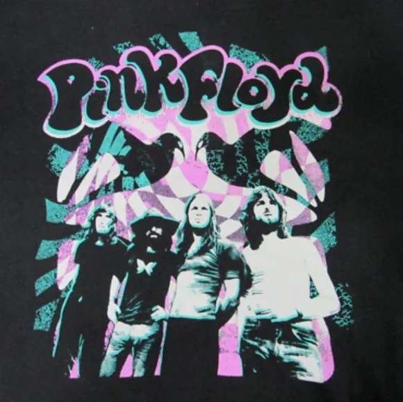 NWT Women's Pink Floyd Graphic Hoodie - Picture 2 of 5